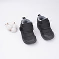 thumbnail image 1 of Botas de invierno para niños con forro polar, botas casuales de algodón para bebés con suela suave y cálidas, zapatos de algodón con velcro para hombres y mujeres, 1 of 6