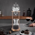 thumbnail image 5 of Cold Brew Coffee Maker – 600ml Iced Coffee Drip Tower, Kyoto-Style Cold Drip Coffee Pot with Adjustable Valve, High Borosilicate Glass & Stainless Steel, 4-Hour Extraction, 6-8 Cups, 5 of 18