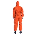 thumbnail image 4 of Sxiwei Men's Work Overalls One Piece Mechanics Uniform Long Sleeves Jumpsuit with Six Pockets Orange M/165, 4 of 5