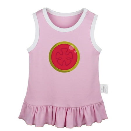 

Fruit Guava Pattern Dresses For Baby Newborn Babies Skirts Infant Princess Dress 0-24M Kids Graphic Clothes (Pink Sleeveless Dresses 6-12 Months)