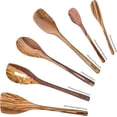 thumbnail image 3 of Tovolo Olivewood Spatula Set of 6, 3 of 3