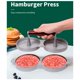 thumbnail image 5 of Prensa para Hamburguesas, Molde Redondo para Hamburguesas, Molpara Hamburguesas, Molpara Arroz para Bebés, Prensa para Hamburguesas de Res, 5 of 8