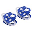 thumbnail image 4 of Toystoory 2 piezas de polea antibobinado lateral de escalada de alta resistencia 32KN bloque de rodamiento de bolas Hardware de rescate 15mm carpas Azul, 4 of 6