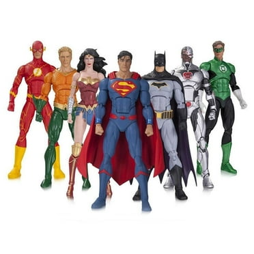 Justice League DC Rebirth Action Figure 7-Pack