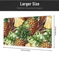 thumbnail image 4 of XMXT Non-Slip Gaming Mouse Pad, Tropical Pineapples Background Mousepad Computer Keyboard Mats Desk Pads Office Decor Accessories, 15.8"x29.5", 4 of 8
