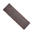 thumbnail image 5 of ziyahi Keyboard with Backlight Universal Plug and Play Input Equipment Red Frame Keys Board Keyboards Replacement for Z7, 5 of 5