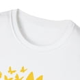 thumbnail image 4 of Butterflies Sunflowers, Gildan Unisex Softstyle T-Shirt, Graphic Tee, S-3XL, 4 of 5