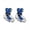 Blue, variant on 20pcs Acrylic Pendants Gothic Style Skull Charms Cat Head Halloween Decorations-Black Cat (42x36mm)