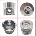 thumbnail image 4 of 3PCS 3TN75 Piston+Piston Rings For Yanmar 3TN75 3TN75E 3TN75U 3D75-2 3TN75-RJ 3TN75L Engine F17 FX17 FX16 Tractor For John Deere 855 856 Combustion Chamber 41mm 119810-22080 YM119810-22080, 4 of 9