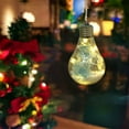 thumbnail image 4 of YIKA Hydrangea Balls Decoration Transparent Glowing Christmas Balls Christmas Decorations Christmas Decorations Green, 4 of 6