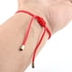 thumbnail image 5 of Pulsera tibetana hecha a mano con 5 cuentas de cobre y latón irregulares, cadena de cuerda ajustable con hilo rojo de la suerte del feng shui chino, 5 of 5