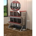 thumbnail image 4 of Garvee Chicken Nesting Box, for Laying Eggs, 6 Grids,  27.17 x 16.93 x 30.71 inch, Red, 4 of 9