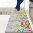 thumbnail image 5 of Spring Kitchen Rugs Mats Decor Non-Slip Washable Colorful Summer Floral Kitchen Rug Mat Spring Kitchen Mats for Floor, 5 of 7