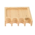 thumbnail image 2 of Soporte para taco de billar con garra para taco de billar, práctico soporte de madera maciza para tacos que sostiene los tacos contra la mesa, soporte, 2 of 9