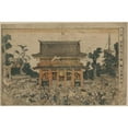 thumbnail image 3 of Toyokuni Utagawa 24x17 Black Modern Framed Museum Art Print Titled - Ukie Kinryuzan Ichi No Zu (1791), 3 of 5