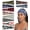 mixed colors 2, variant on 10 Pcs Women Boho Wide Non Slip Printed Headbands, Vacation Fashion Hair Bands