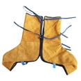 thumbnail image 3 of El Zapato De Soldadura De Cuero De La PU Cubre La Temperatura Alta Para La Soldadura De Los Trabajadores, 3 of 8