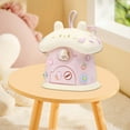 thumbnail image 4 of Cute House-Shaped Piggy Bank, Children's Money Saving Box with Key, Large Capacity Coin Bank, Financial Education Gift, Decorative Storage Box, 4 of 8