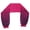 Rose Red, variant on UV Protection Sleeves Shawls for Women's Lightweight Chiffon Capes Printed Shoulder Arm Cover Summer Protecition (Wine Red)
