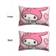 thumbnail image 2 of Funda de almohada rectangular Melody Kuromi, suave y acogedora, con cremallera oculta, para cama, sofá, decoración del hogar, 20 x 30 pulgadas, 2 of 8