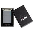 thumbnail image 6 of Zippo Flat Grey Zippo Logo Pocket Lighter, 6 of 6