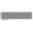 thumbnail image 3 of Ambesonne Black and White Fabric by the Yard Upholstery, Rhombus Tracery, 1 Yard, Black White, 3 of 5