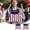 B, variant on Votnto 4th of July Pillow Covers Set of 2, "Independence Day" Patriotic Throw Pillow Cases, 17.72x17.72in Red White Blue Cushion Covers for Memorial Day & Home Decor