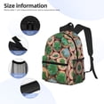 thumbnail image 3 of Rocae Cactus 4 for Lightweight Casual Backpack Travel Hiking Backpack Carry On Laptop Backpack, 3 of 6