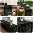 thumbnail image 6 of Green Forest Table Runner 120 Inches Long, Mysterious Primitive Forest Pine Tree Kitchen Coffee Dining Table Decoration for Home Party Birthday Wedding Home Decor 13x120 Inches, 6 of 8