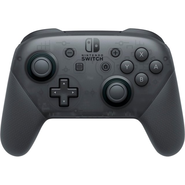Manette de Jeu Sans Fil Pro Nintendo Switch Restaurée Noire (Remis à Neuf)