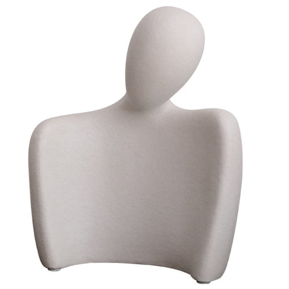 Yoone Abstract Couple Decoration Minimalistic Delicate Ceramic Abstract Lover Hug Ornament for Living Room