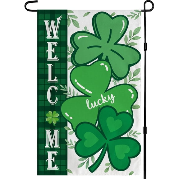 Heart Love Valentine's Day Garden Decor Flag 12x18 Double Sided Welcome Indoor Outdoor Porch Lawn Yard