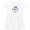White with Speckles, variant on Inktastic Holiday Snowman Girls Toddler Dress