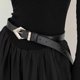 thumbnail image 4 of Cowgirl Waist Chain Casual Buckle Vintage Waist Ceinture Skinny Lady Belt Exquisite Simple Easy Buckle, 4 of 4