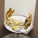 thumbnail image 3 of High Quality Metal Hollow Flower Butterfly Open Wide Bracelet Gold Plated Adjustable Cuff Bracelets For Women Jewelry, 3 of 3