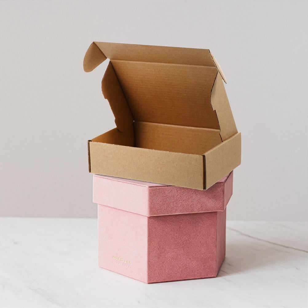 unbranded  15 Pcs Kraft Paper Box Moving Boxes Medium and Large Shipping Postbox Shirt for Presents Bridesmaid