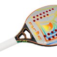 thumbnail image 4 of GAIVOTA -FOCAS Silver Kevlar Beach Tennis Racquet Advanced red EVA surface rough treatment Silver Kevlar- 1PCS, 4 of 6