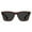 Black Lens Brown Frame, variant on Cyxus Polarized Sunglasses for Men Women UV Protection Lightweight Square TR90 Frame （Brown Lens Gray Frame）