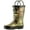 Army Green, variant on Oaki Kids Waterproof Rain Boots with Easy-On Handles