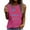 aa02_Red, variant on Elvqul Womens American Flag Shirts Pink Plus Size Tops Patriotic 4th of July Sleeveless Independence Round Neck T Shirts for Women Elastic