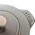 thumbnail image 7 of Staub Cast Iron 1.5-qt Petite French Oven - Graphite Grey, 7 of 7