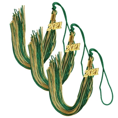 

Egmy Academic with 2021 Gold Pendants Graduation Grade Tassels