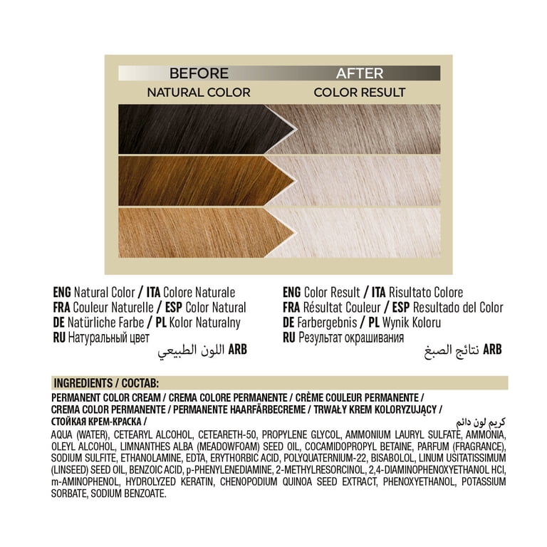 Il Salone Milano Plex Rebuilder Permanent Hair Color Kit - 12.11