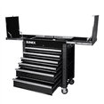 thumbnail image 2 of SUNEX 6-Drawer Slide Top Service Cart, Blac, 2 of 5