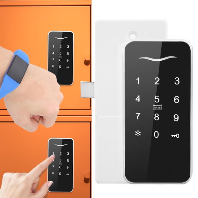 Cerradura De Armario Electrónico Sin Llave Con Contraseña De Cajón De Aplicación Amplia De Bajo Consumo De Energía Para El Hogar, La Escuela, La Oficina, El Café ANGGREK Otros