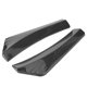 thumbnail image 4 of 2pcs Carbon Fiber Style Front Rear Bumper Vehicle Modification Replacement Universal Guard, 4 of 5