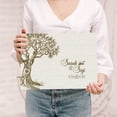thumbnail image 1 of Darling Souvenir Personalized Engraved Laser Cut Wedding Guest Book Wooden Cover Sign-in Book Registry Guestbook Scrapbook-Z6, 1 of 7