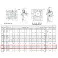 thumbnail image 4 of Jeremywell UCF206-20 Pillow Block Bearing (2 Pack), 1-1/4 inch Bore, 4-Bolt Flange Mounted, Solid Base, Self-Alignment, Square, 4 of 7