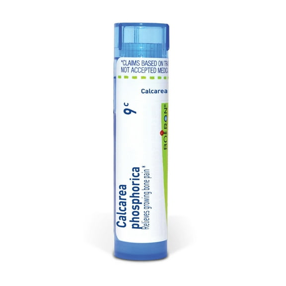 Boiron Calcarea Phosphorica 9C, Homeopathic Medicine for Growing Bone Pain Relief, 80 Pellets