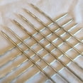 thumbnail image 2 of 10Pcs Barbecue avec Poignée en Bois Brochettes de Grillage en Acier Inoxydable, 2 of 7